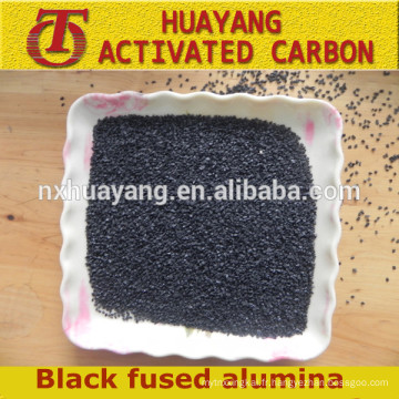 Vente chaude corindon / poudre d&#39;oxyde d&#39;aluminium noir à bas prix